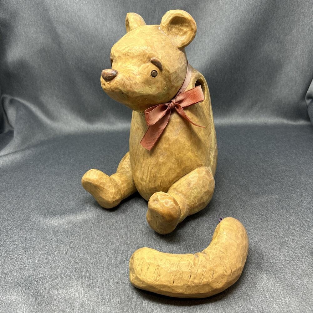 Classic Winnie the Pooh Carved Resin Figurine Replacement Parts Amputee AS-IS